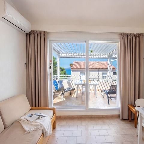 Studio 2 personen - 2 personen - Terras