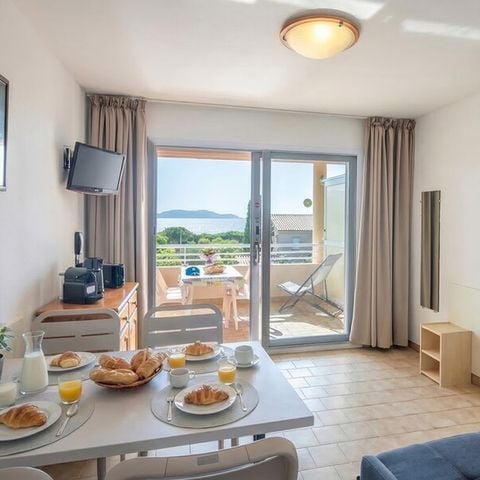 Studio 4 personen - 4 personen - Terras