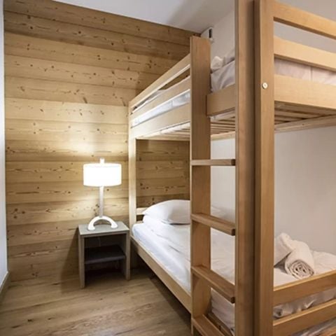 APPARTEMENT 6 personnes - 2 PIECES CABINE 6 PERSONNES VUE MONTAGNE