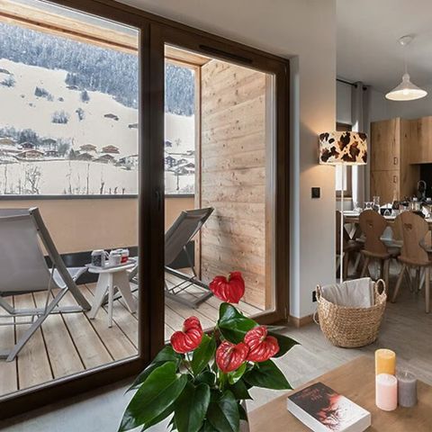APARTMENT 8 people - 4-room flat, sleeps 8. Mountain view +