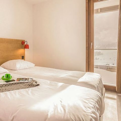APARTEMENTO 6 personas - 3 habitaciones, 6 personas. CONFORT. Vistas a la montaña +
