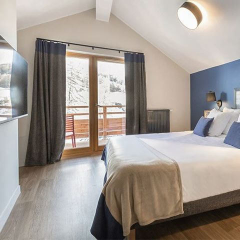 Appartement 10 personen - 5 kamers, 10 personen. Uitzicht op de bergen