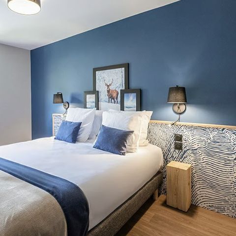 Appartement 8 personen - 4 kamers, 8 personen. Uitzicht op de bergen