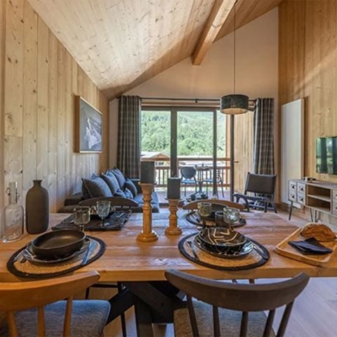 Résidences & Hôtels Le Cristal Lodge - Terrésens - Camping Hautes-Alpes - Afbeelding N°6