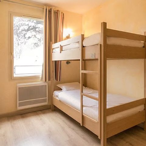 Appartement 6 personen - 3 kamers, 6 personen.