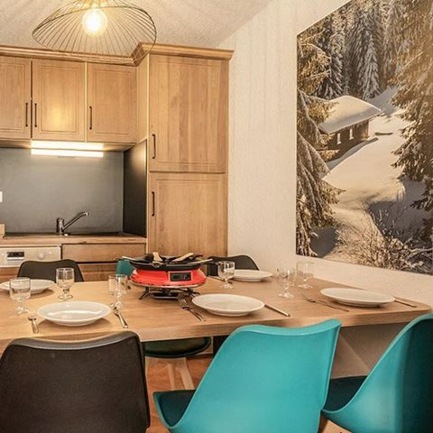 Piso 6 personas - 3 habitaciones, 6 personas. CONFORT +