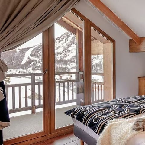 Apartement 8 Personen - 4 Zimmer, 8 Personen. Blick auf die Berge