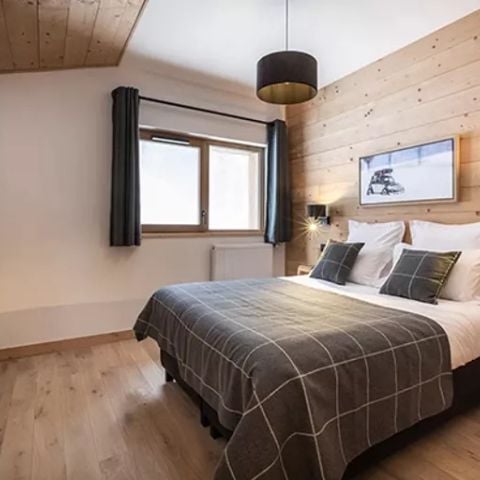 Piso 6 personas - Apartamento de 2 habitaciones con baño, para 4-6 personas, con vistas a la montaña