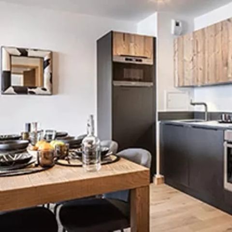 Wohnung 8 personen - 3-Zimmer-Wohnung mit Schlafkabinen für 6–8 Personen, mit Blick auf die Berge