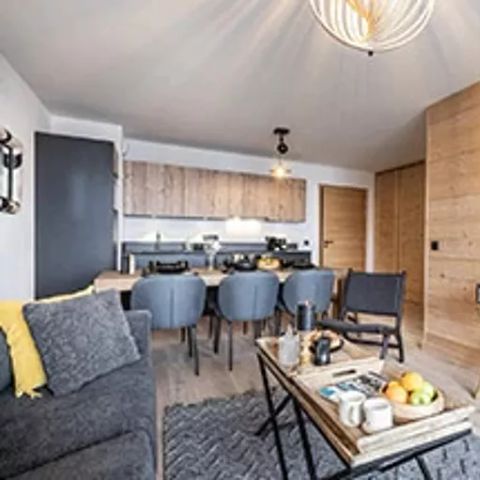 Wohnung 8 personen - 3-Zimmer-Wohnung mit Schlafkabinen für 6–8 Personen, mit Blick auf die Berge