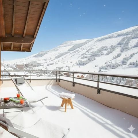 Apartment 10 persons - 5 rooms, sleeps 10. Mountain views