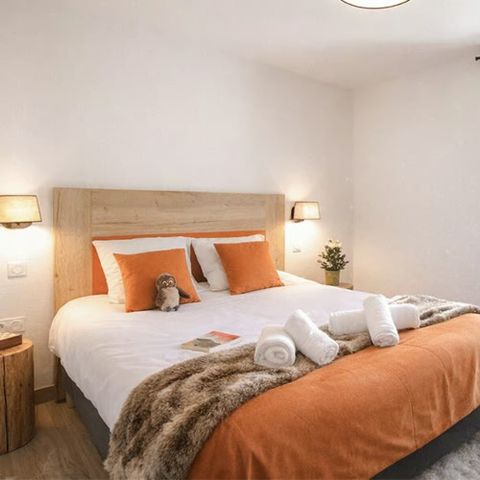 Piso 6 personas - 3 habitaciones, 6 personas. CONFORT +