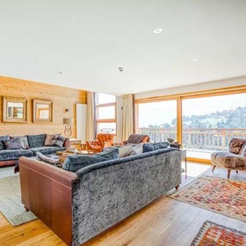 CHALET 11 people - 6-BEDROOM APARTMENT FOR 11 PEOPLE WITH MOUNTAIN VIEWS