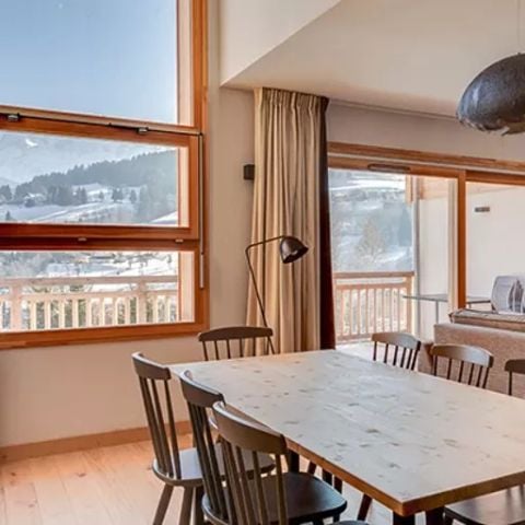 Chalet 8 persons - 4-ROOM HALF-CHALET FOR 8 PEOPLE WITH MOUNTAIN VIEWS