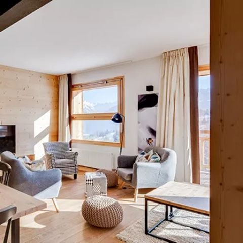 Chalet 10 persons - 5-ROOM HALF-CHALET FOR 10 PEOPLE WITH MOUNTAIN VIEWS