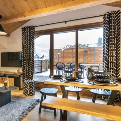 Apartement 6 Personen - 2-Zimmer-Wohnung mit Schlafkabine für 4–6 Personen