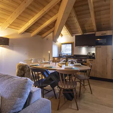 APPARTEMENT 8 personnes - 3 PIECES CABINE 6-8 PERSONNES VUE MONTAGNE