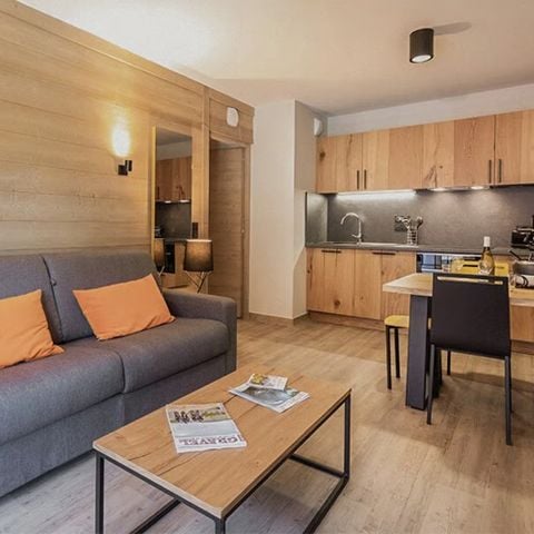 Apartement 6 Personen - 3 Zimmer, 6 Personen, KOMFORT, Blick auf die Berge