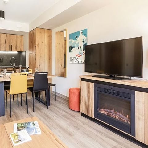Apartement 8 Personen - 4 Zimmer, 8 Personen. Blick auf die Berge