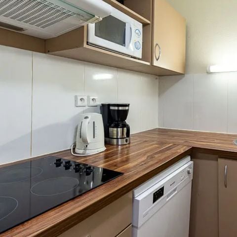 Apartement 6 Personen - 2-Zimmer-Wohnung mit Schlafbereich für 6 Personen