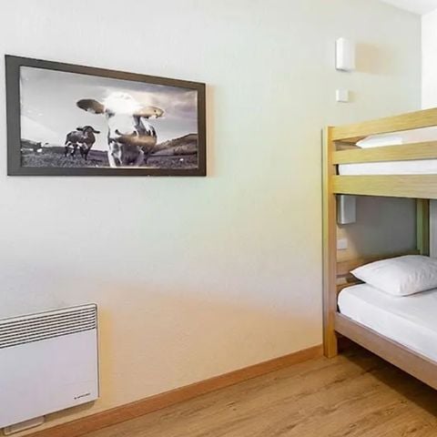 Apartement 8 Personen - 3-Zimmer-Wohnung mit Schlafbereich für 8 Personen