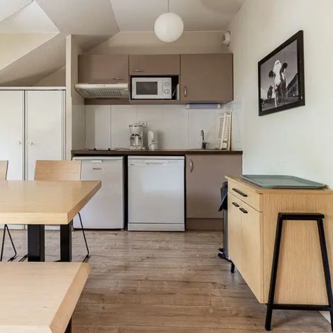 Studio 4 personen - Studio voor 4 personen met slaapgedeelte