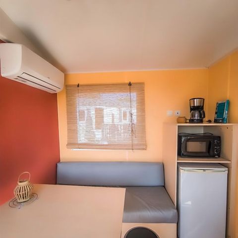 Mobilheim 4 personen - 4 Schlafplätze mit großer Terrasse (mit Klimaanlage)