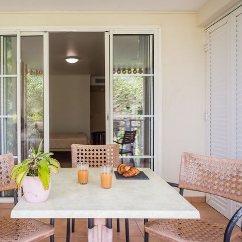 Studio 3 personen -  3 personen - Terras