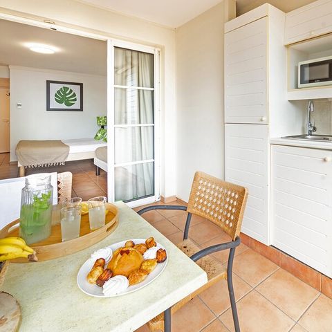 Studio 3 Personen - 3 Personen – Terrasse – Klimatisiert