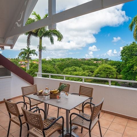 Studio 5 Personen - Miteinander verbundene Studios für 5 Personen – Terrasse – klimatisiert