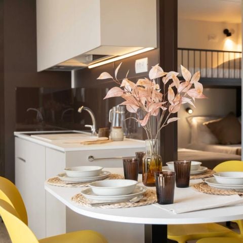 Stacaravan 5 personen - hu stay Premium