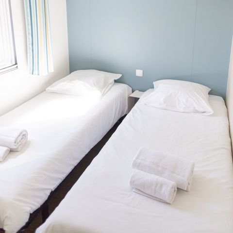 Stacaravan 4 personen - Sunêlia Confort Découverte 2 Slaapkamers