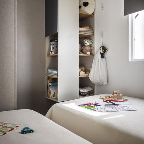 Stacaravan 6 personen - Sunêlia Prestige Escapade 3 Slaapkamers