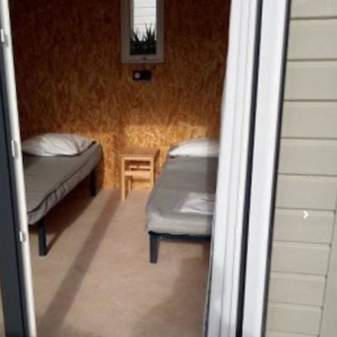 Stacaravan 2 personen - Mobil'Chambre zonder sanitair & keuken
