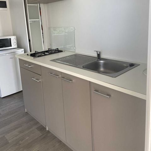 MOBILHOME 5 personnes - SENCILO D 25m² / 2 chambres - terrasse couverte