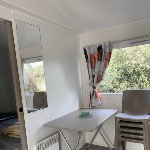 Mobilhome 5 personnes - SENCILO D 25m² / 2 chambres - terrasse couverte