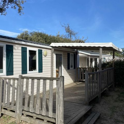 Casa mobile 6 persone - PRIMEO D 27m² / 2 camere da letto - terrazza coperta