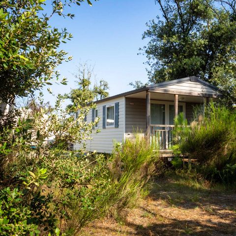 Stacaravan 6 personen - EVOLUTION S 27m² / 2 kamers - terras