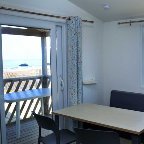 Mobilhome 6 personas - OPHEA Dimanche Front de mer 33m² / 2 habitaciones - terraza