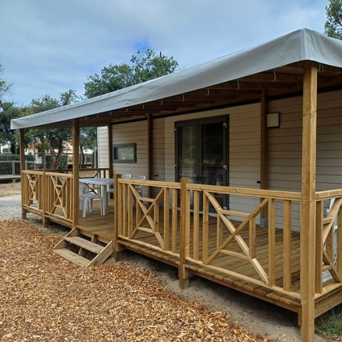 BUNGALOW 6 personnes - Mobil-home RIDEAU BAHIA 87.2  33m² / 2 chambres - terrasse