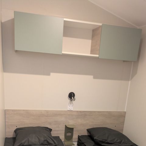 Stacaravan 6 personen - RIDEAU TOSCANE 87.3 33m² / 3 kamers - terras