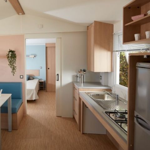 Stacaravan 5 personen - premium 2 slaapkamers