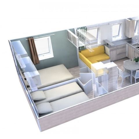 Mobile home 8 persons - Premium - 4 bedrooms