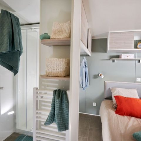 Stacaravan 6 personen - Premium 2 slaapkamers + TV