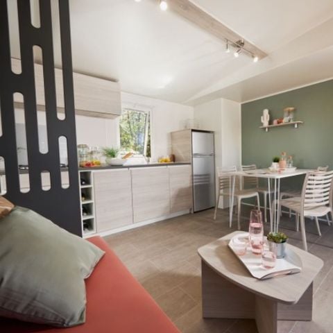 Stacaravan 6 personen - Premium 2 slaapkamers + TV