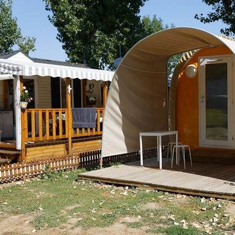 Glamping tent 2 persons - COCO SWEET (WITHOUT SANITARY FACILITIES)