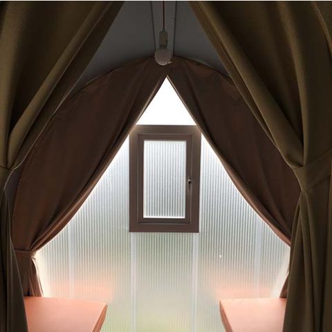 Glampingtent 4 personen - COCO SWEET (ZONDER SANITAIR)