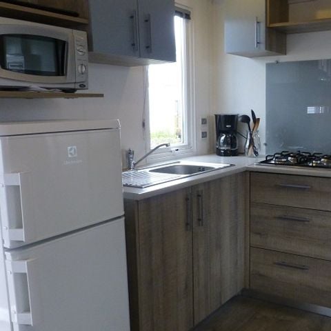 Stacaravan 7 personen - PREMIUM 3 slaapkamers 6/7 personen