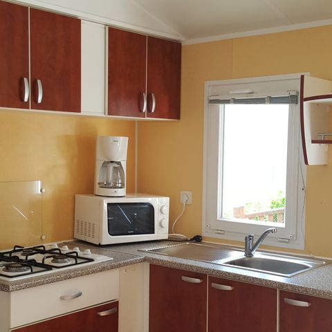 Stacaravan 4 personen - ONTWIJKING 2 SLAAPKAMERS
