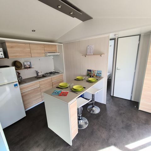 Mobilhome 4 personas - Premium 3 Habitaciones 4 Personas + TV